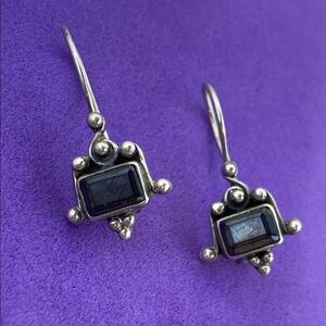 💛 Elegant 925 Black Onyx Earrings